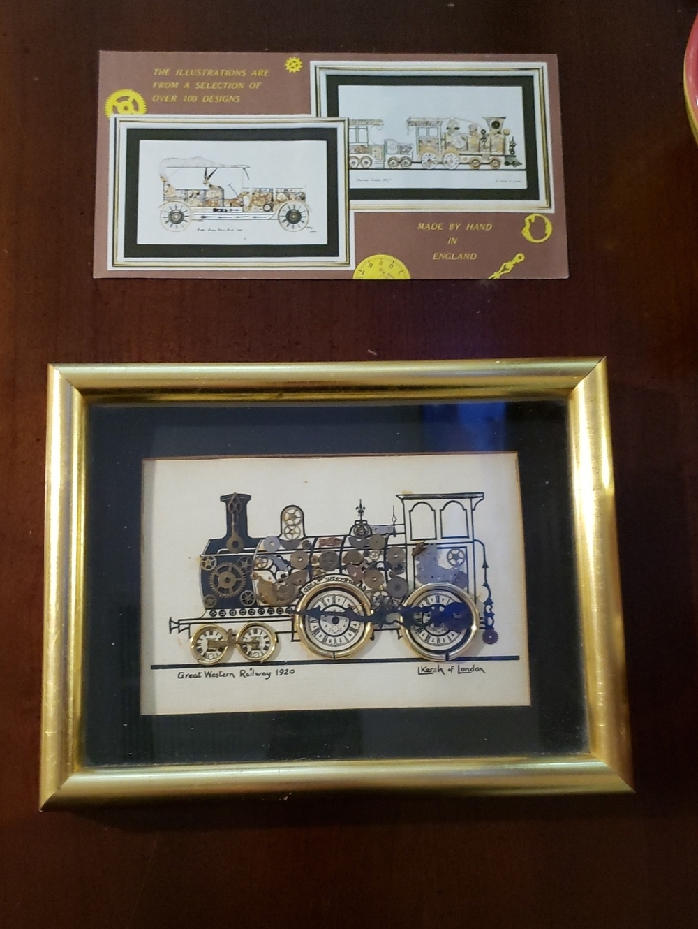 Kersh of London 'The Original Horological Collages" "Great Western Railway 1920"